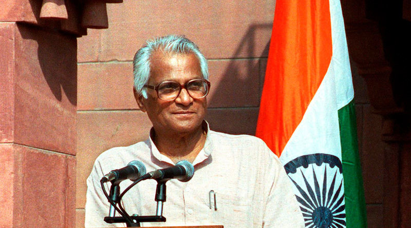 India's George Fernandes. Photo Credit: Cropped DoD photo by R. D. Ward.