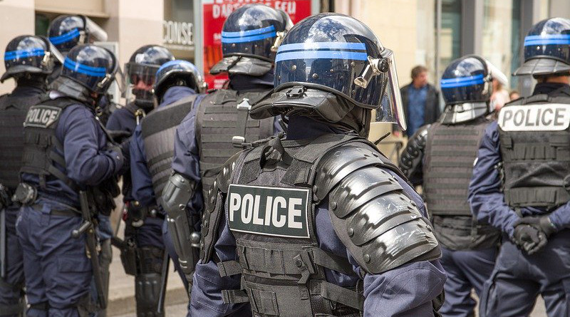 France Police Security Event Helmets