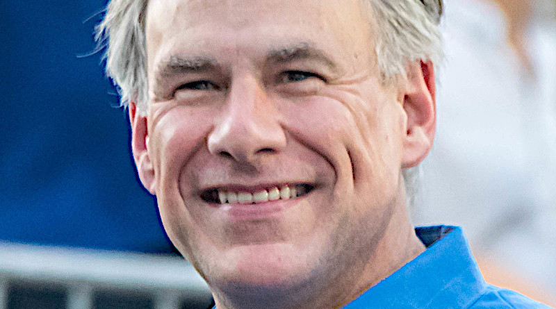 Texas Governor Greg Abbott. Photo Credit: J Dimas, Wikipedia Commons