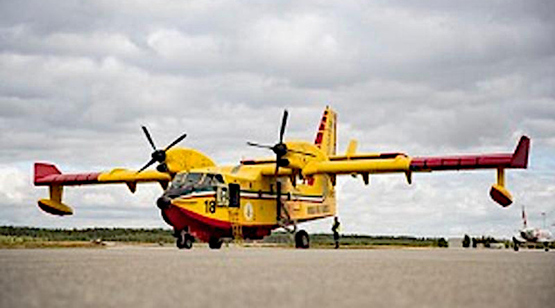 Fire fighter airplane. Photo Credit: Copyright European Commission 2020