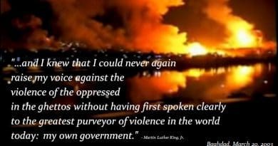 Baghdad Iraq Martin Luther Quote