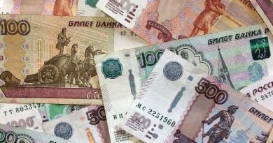 Ruble Money Bills Russia Russian Thousand Rubles