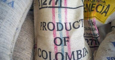Coffee Beans Sack Burlap Colombia Bag Coffee Bean