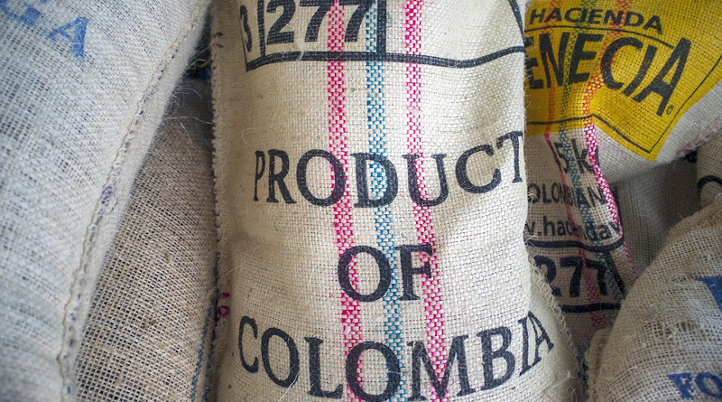 Coffee Beans Sack Burlap Colombia Bag Coffee Bean