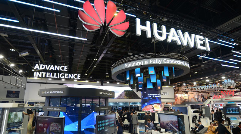 Huawei during its fourth annual Middle East Innovation Day during GITEX Technology Week at the Dubai World Trade Centre. (October 6-10, 2019)