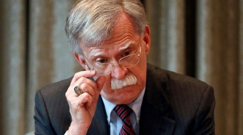 Former US national security advisor John Bolton. Photo Credit: Tasnim News Agency