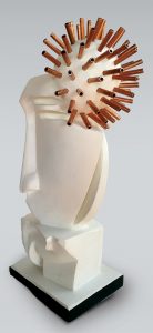 Without forgetting the past, I make sculptures today, thinking about the future. -- Juan Trinidad