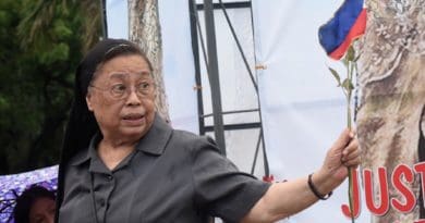 Sister Mary John Mananzan has been accused of being a communist supporter. (Photo: Angie de Silva, UCA News)