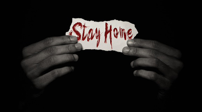 Stay At Home Covid-19 Coronavirus Pandemic Virus Lockdown