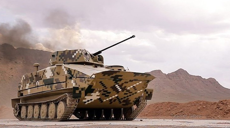 Iran's BTR-50 personnel carrier. Photo Credit: Tasnim News Agency