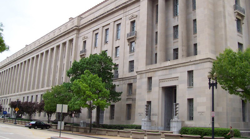 Robert F. Kennedy Department of Justice Building. Photo Credit: Ed Brown, Wikimedia Commons