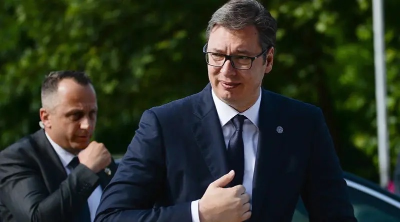 President of Serbia Aleksandar Vucic. Photo Credit: Tasnim News Agency