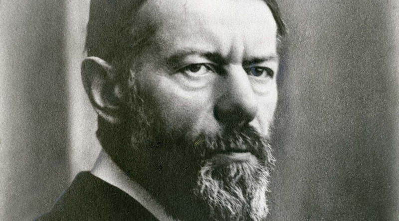 Max Weber, 1918. Credit: Wikipedia Commons
