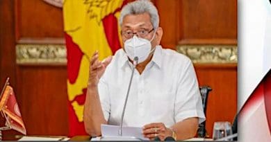 Sri Lanka's President Gotabaya Rajapaksa. Photo Credit: Sri Lanka Government