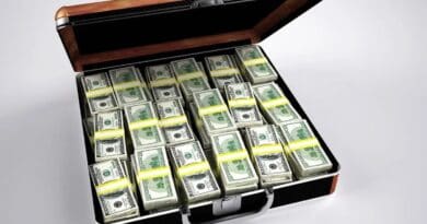 Money Finance Wealth Currency Dollar Briefcase