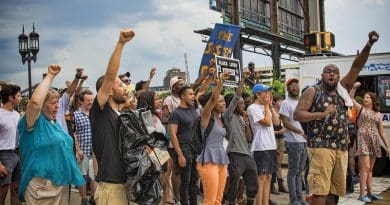 Protest Blm Black Lives Matter Sign Penn Station