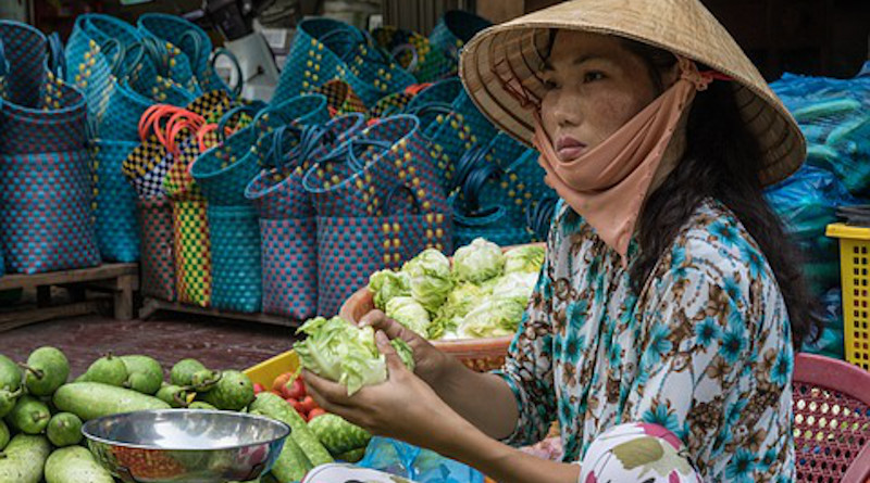 Vietnam Market Asia Vietnamese Woman