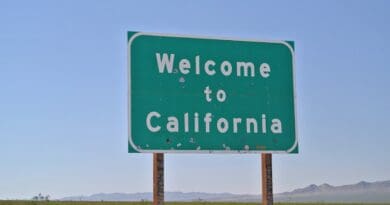 Shield Street Sign California
