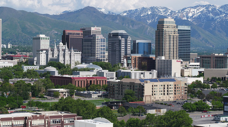 Salt Lake City Utah Rocky Mountains