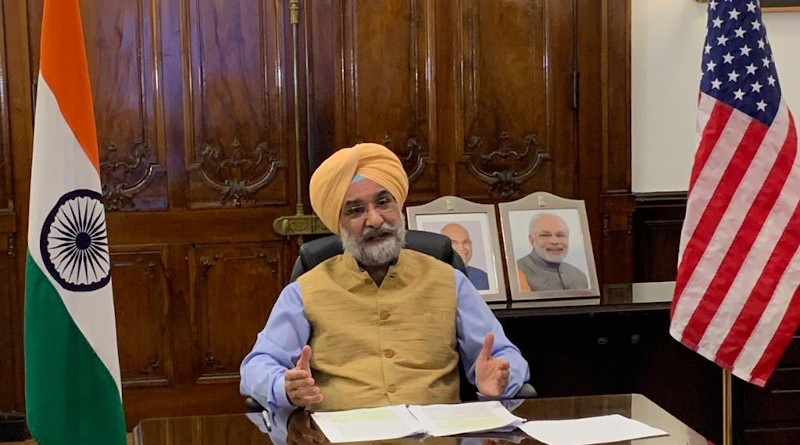 Ambassador of India to the United States, Taranjit Singh Sandhu. Photo Credit: Embassy of India, Washington DC