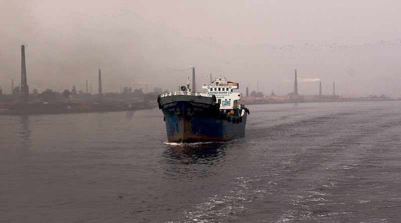 Ships River Bangladesh Cargo Shipping Travel Port