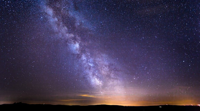 Starry Sky Milky Way Galaxy Long Exposure Star