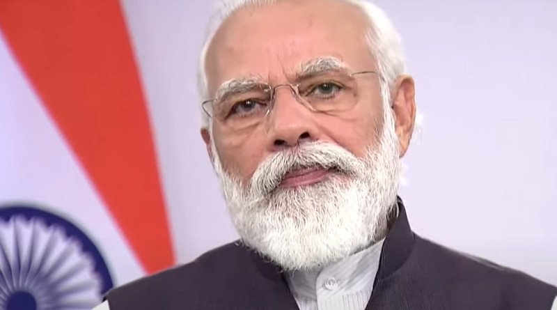 Narendra Modi, Prime Minister of India. Photo Credit: Screenshot of India PM video