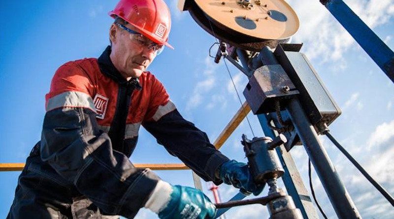 LUKOIL platform operator. Photo Credit: LUKOIL