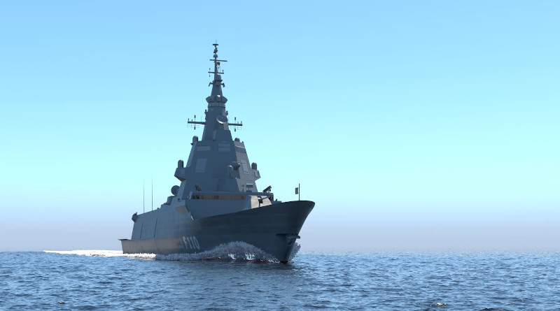 Spanish Navy F110 frigate. Photo Credit: Indra