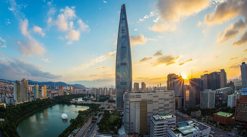 Lotte World Tower Seoul Republic Of Korea South Korea