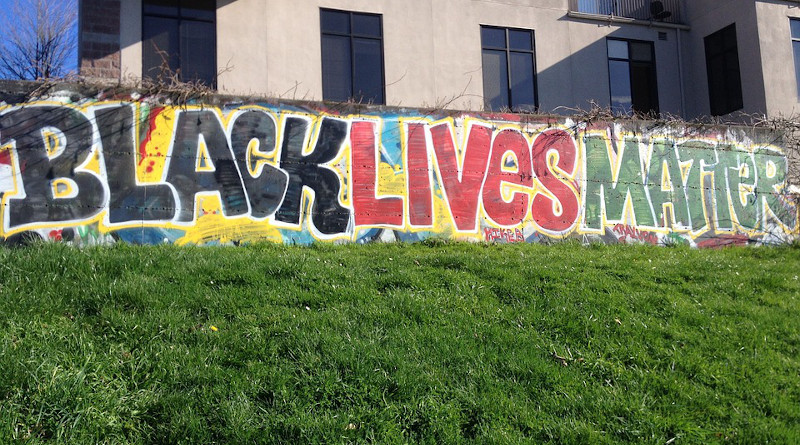BLM Black Lives Matter African American Graffiti