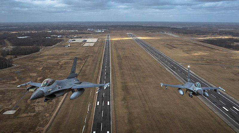 Šiauliai Air Base in Lithuania. Photo Credit: Defensie, Wikipedia Commons