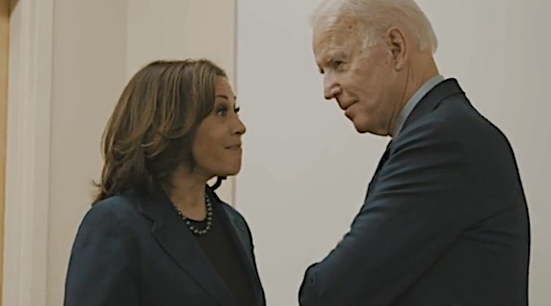 Kamala Harris and Joe Biden. Photo Credit: joebiden.com video screenshot