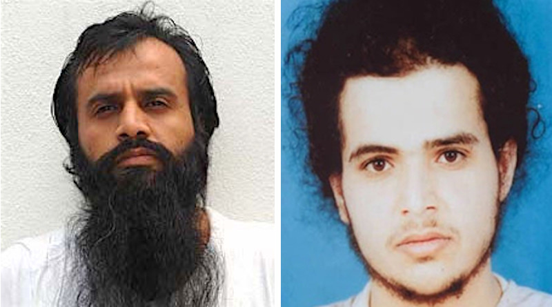 Now and before: More current photo of Guantanamo detainee Mohammed al-Qahtani and one from when he was detained (Wikipedia Commons)