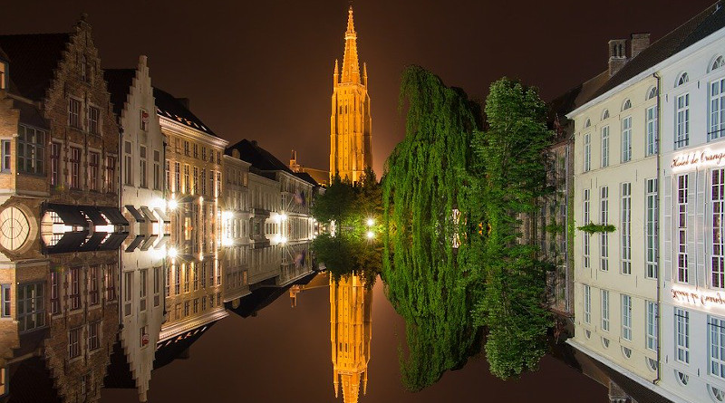 Catholic Church Bruges Belgium