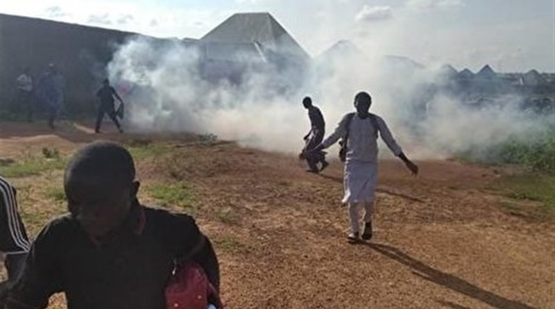 Nigerian police attacked mourners marking the martyrdom anniversary of Imam Hussein. Photo Credit: Tasnim News Agency