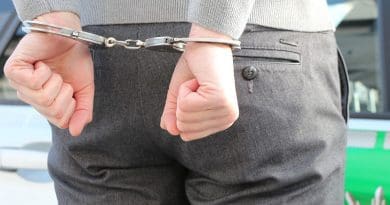 Police Arrest Detention Handcuffs Crime