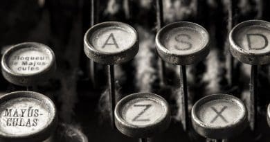 Typewriter Alphabet Letter Writer Writing Author