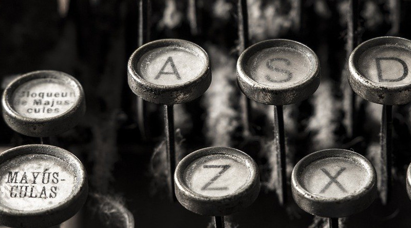 Typewriter Alphabet Letter Writer Writing Author