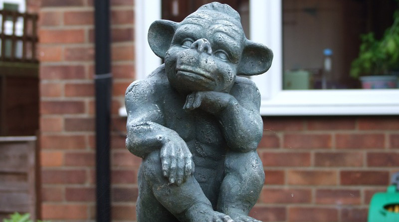 Goblin Statue Gnome Stone Decoration
