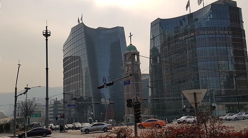 The Presbyterian SaRang Community Church in Seoul, Korea. Photo Credit: 칼빈500, Wikipedia Commons