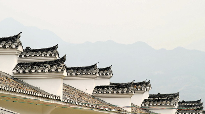 Roof China Dragon Forbidden City Architecture