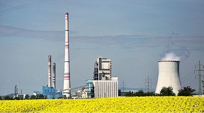 Nuclear Biofuel Power Station Rapeseed