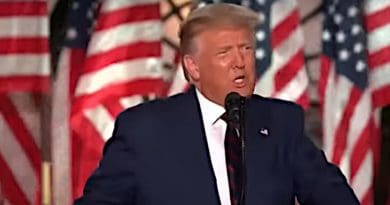 US President Donald Trump at 2020 RNC Convention. Photo Credit: RNC