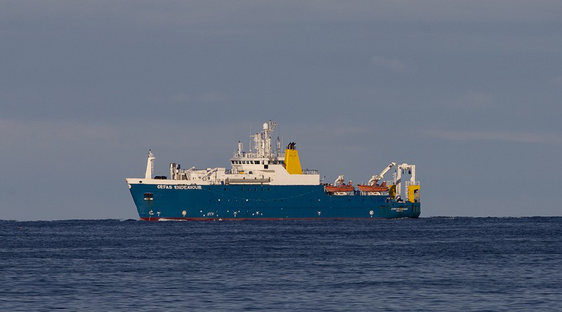 Rv Cefas Endeavour Research Ship Vessel