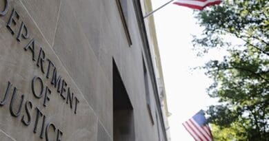 US Department of Justice. Photo Credit: Tasnim News Agency