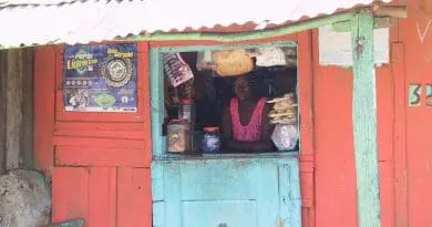 Haiti Shop Woman Poverty