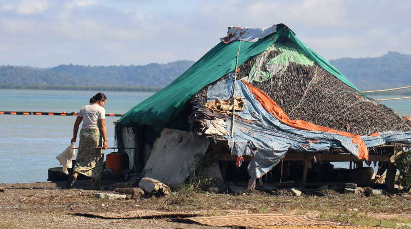 Poor family in Arakan State, Myanmar. Photo Credit: DMG