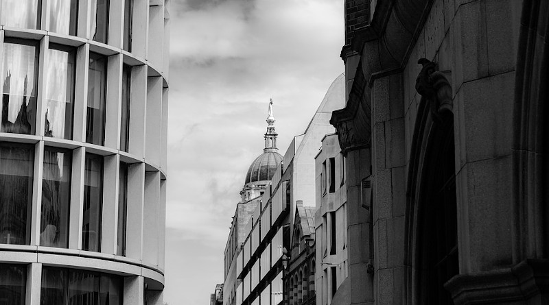 Central Criminal Court The Old Bailey London Skyline