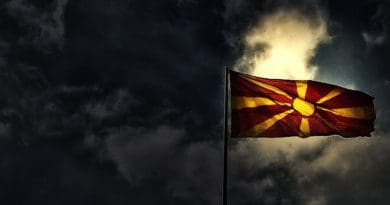 Macedonia Flag Country Republic Europe Banner